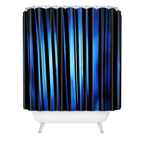 Black And Blue Shower Curtain. Black and Silver Shower Curtain. 